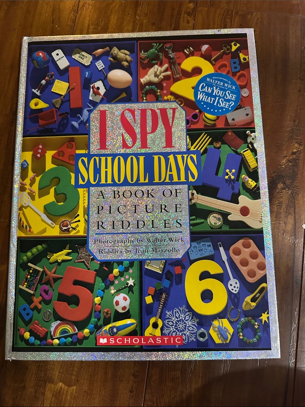 Vintage I Spy School Days 1995 First Printing Original Cover Walter Wick HC book